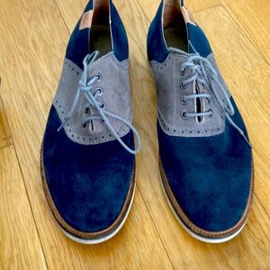 Lacoste Men’s 2 tone suede shoes